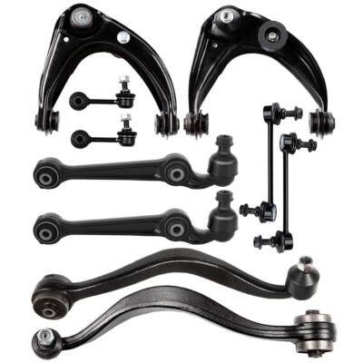10pcs For LINCOLN MKZ 2011-2012 FWD Front Upper & Lower Control Arms Sway Bars - Image 1 of 4