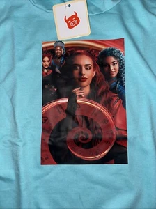 Brand New Descendants Rise Of The Red Teal Hoodie Sweatshirt For Girls - Picture 1 of 6