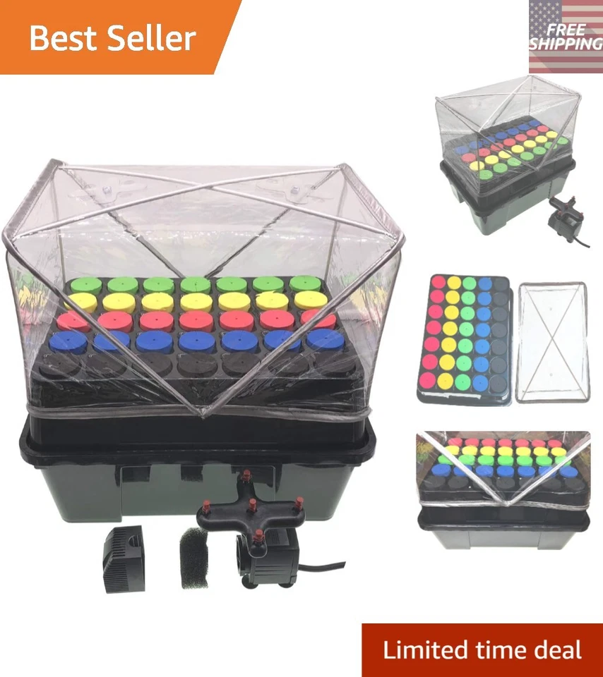 Máquina de clonación aeropónica duradera para propagación de plantas sin problemas - 35 sitios Foto 1 de 4