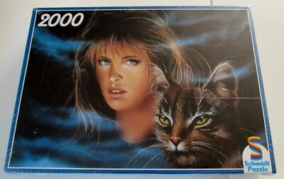 New IN Foil: Schmidt Puzzle Girl Dreams 2000 Pieces - Image 1 of 4