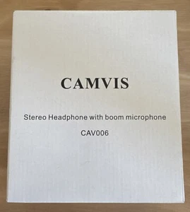 Auriculares Estéreo con Micrófono Boom Blanco Nuevos y Precintados - Imagen 1 de 4