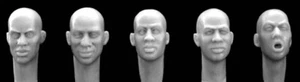 Hornet Heads 5 African features Bare Heads set HH05 1/35th Unpainted kit - Picture 1 of 1