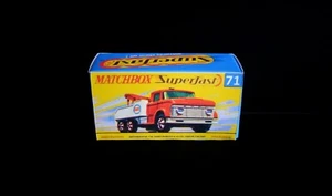 Matchbox Superfast No.71 Ford Wreck Truck Reproduction Box (Box Only) - Picture 1 of 4