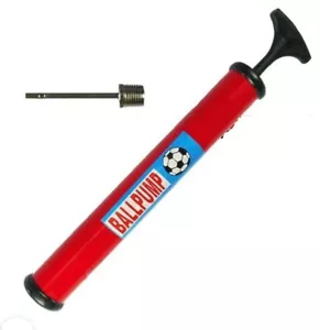 HANDLUFTPUMPE MIT NADEL BASKETBALL FUSSBALL LUFTMATRATZE AUFBLASEN VOLLEYBALL - Bild 1 von 1