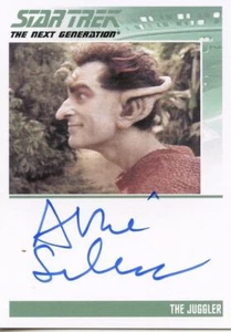 Star Trek TNG Complete Series 2 Autograph Card Albie Selznick The Juggler - Picture 1 of 2