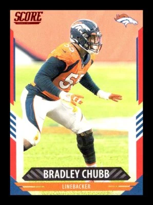 Bradley Chubb 2021 Score #222 Football Card Denver Broncos - Image 1 of 2