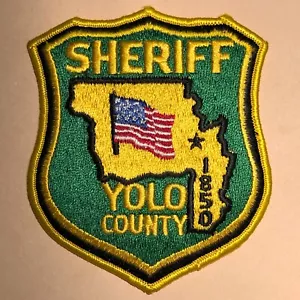 CALIFORNIA CA YOLO COUNTY SHERIFF NICE SHOULDER PATCH POLICE - Picture 1 of 2
