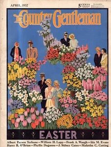 1932 Country Gentleman April - Albert Payson Terhune; Zane Grey; MN tax Revolt - Picture 1 of 1