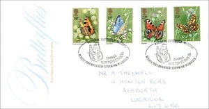 1981 Butterflies FDC First Day Cover SHS Small Tortoiseshell Butterfly Museum HS - Picture 1 of 2