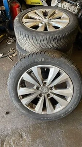 VW GOLF MK7 ALLOY WHEEL SET 205/55/16 COMPLETE 2014 2015 2016 2017 - Picture 1 of 2