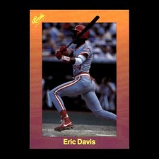 Eric Davis 1989 Classic Travel Cincinnati Reds #109 R320I 54