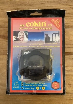 Vintage COKIN Photography Camera Filter Set 7 Piece 3 Filters SLR New! NIP - Image 1 of 4