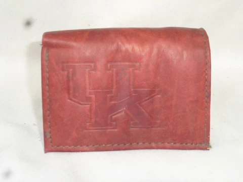 KENTUCKY WILDCATS   Leather TriFold Wallet     NEW     dkb  z+   --z Cover