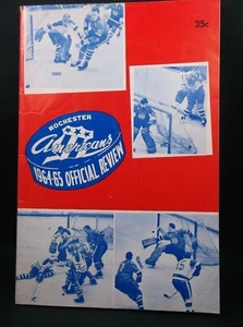 ROCHESTER AMERICANS vs Buffalo Program November 20, 1964 - Picture 1 of 2