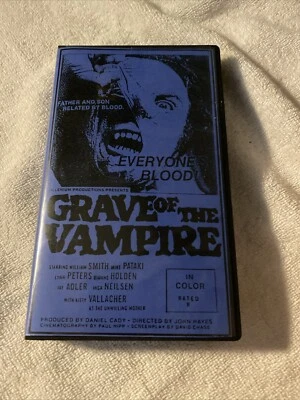 GRAVE OF THE VAMPIRE VHS Reprint - Image 1 of 3