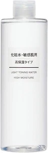 MUJI Light Toning Water high moisture 400ml toner sensitive skin