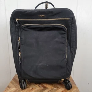 TUMI Voyageur Super Leger International Carry On Black Nylon. READ DESCRIPTION! - Picture 1 of 17