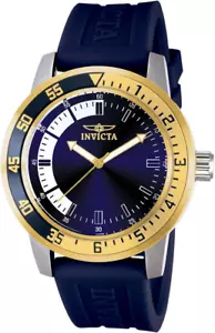 Invicta Men'S 12847 Specialty Blue Dial Blue Polyurethane Watch - Picture 1 of 11