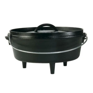 Lodge Cast Iron Dutch Oven 10 in. 4 qt Black - Picture 1 of 1