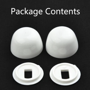 1.38X1.38X0.79in Bolt Cover Brand New 2 Pair Of Bolt Cap Cover High Quality - Picture 1 of 12