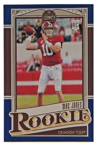 2021 Panini Legacy Mac Jones Blue Rookie Card /50 🔥 Limited RC NFL - Bild 1 von 3
