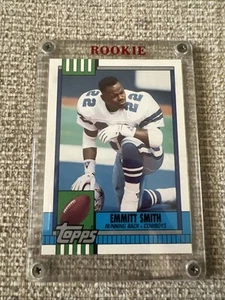 1990 MINT Emmitt Smith Rookie Card Topps. Ungraded - Picture 1 of 2