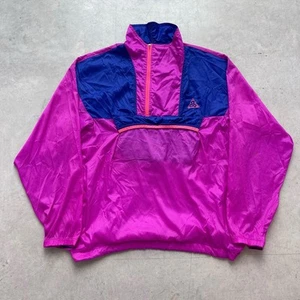 Vintage Nike ACG Windbreaker Jacket Adult Large Packable Pink Pullover 90s - Picture 1 of 16
