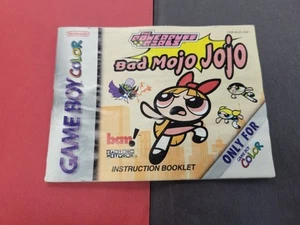 Powerpuff Girls Bad Mojo Jojo | Gameboy Color | Manual Only - Picture 1 of 3