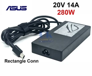 Genuine 20V 14A 280W Asus ROG Strix G16 (2025) G615 Charger AC Adapter + Cable - Picture 1 of 5