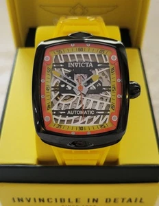 Invicta S1 Rally Diablo Automatic Men's Watch - 44mm, Yellow 44192 - Picture 1 of 8
