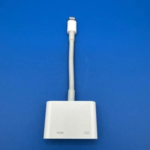 Original Apple Lightning auf HDMI Digital AV Adapter A1438, getestet funktioniert - Bild 1 von 4