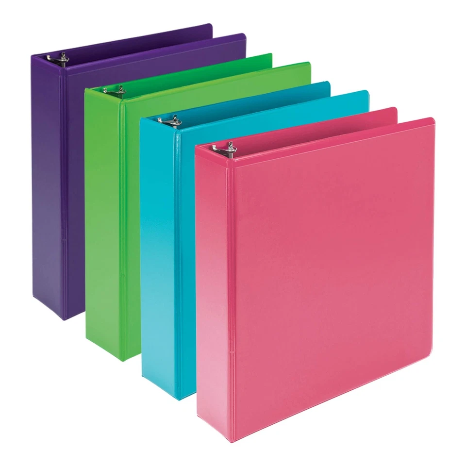 Sustainable 2 Inch Fashion Binder Set Durable Customizable Organization Solution - Image 1 of 4