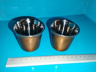 2 x Nespresso  - Espresso Mokka Pixie Tassen Braun  - Bild 1 von 4