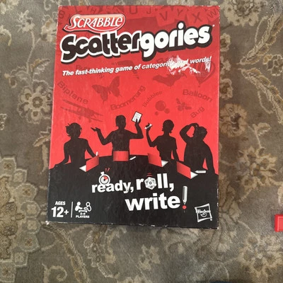 Scrabble Scattergories Game 2012 Hasbro  NEW OPEN BOX - Image 1 of 2