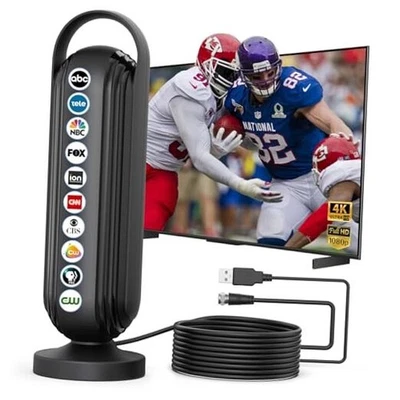 2025 TV Antenna for Local Channels tv Antenna Outdoor 999+ Miles Long AN2049 - Image 1 of 4