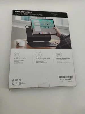 ESR Magnetic Keyboard Case for iPad Pro 12.9 Rebound Series, Black, 2018-2022 - Image 1 of 4