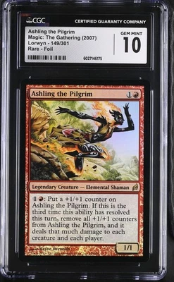 ASHLING THE PILGRIM Lorwyn Foil Rare CGC 10 MTG EDH [Nostalgium] - Image 1 of 2