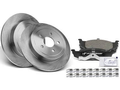 Kit de pastillas de freno y rotor trasero para Dodge Stratus 1995-2006 APR 61253KPXW 2001 1999 Foto 1 de 2