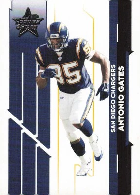 2006 Leaf Rookies & Stars #84 Antonio Gates - Image 1 of 2