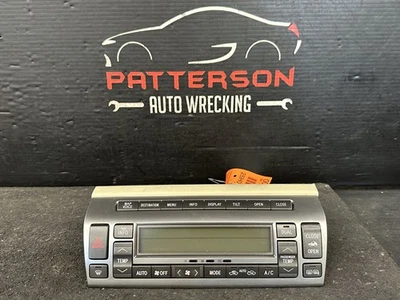 02-08 SC430 ELECTRO MULTI-VISION DIGITAL CLIMATE HEATER TEMP CONTROL 5590024260 - Image 1 of 4