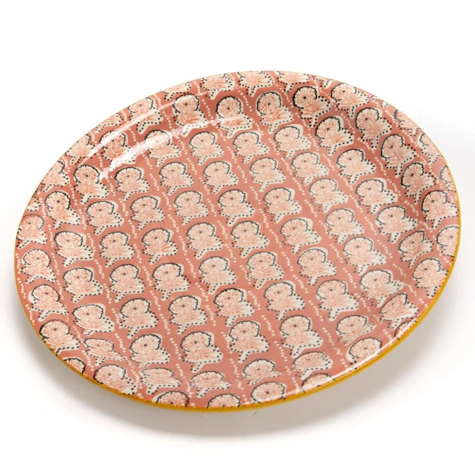 Assiette de présentation Jaipur 35 cm grès 35 cm Amadeus 35x35 cm - Photo 1/1