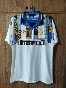 Inter Mailand Internazionale FC Umbro Fußball Trikot Away 1995/1996 Herren Größe L - Bild 1 von 8