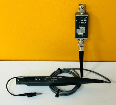 Tektronix P6021 + 011-0105-00 50 MHz, AC Current Probe + 011-0105-00. Tested! - Image 1 of 2
