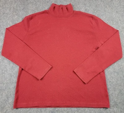 Suéter Pendleton Para Mujer Grande Cuello Simulado Pullover Manga Larga Informal Foto 1 de 4