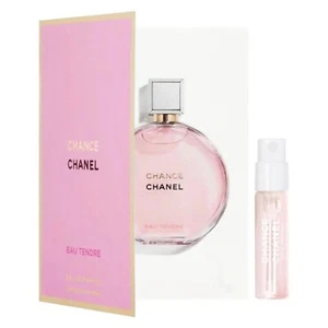 Chance Eau Tendre CHANEL Eau de Parfum Luxury Sample Spray Vial 1.5 ml 0.05 floz - Picture 1 of 6