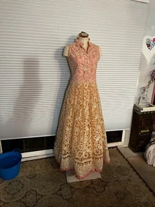 Hand Made Formal MIL Gown Size 13/14 - Picture 1 of 9