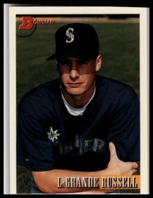 1993 Bowman #403 LaGrande Russell - Image 1 of 2