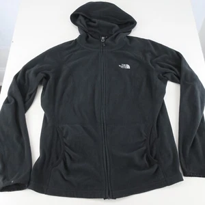 Suéter polar con capucha y cremallera completa manga larga The North Face para mujer M negro - Imagen 1 de 9
