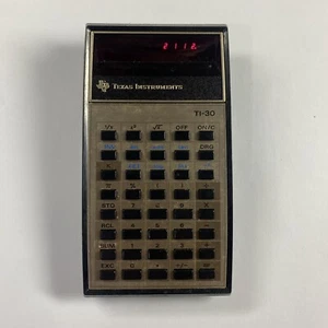 Vintage Texas Instruments TI-30 LED Calculator. Tested Works. - Picture 1 of 1