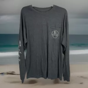 Salt Life dunkelgraues Langarmshirt Baumwollmischung Größe L - Bild 1 von 9